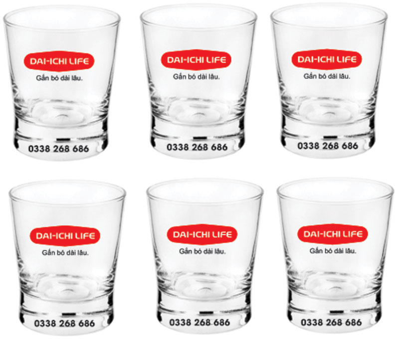 Bộ ly thủy tinh Ocean 6 ly, Ethan Rock,dung tích 265ml, thiết kế đáy tròn, miệng hơi loe , thân eo vừa tay cầm, cầm rất chắc và đầm tay, thủy tinh trong suốt, dễ lau trùi vệ sinh, in logo lên ly đẹp và sắc nết