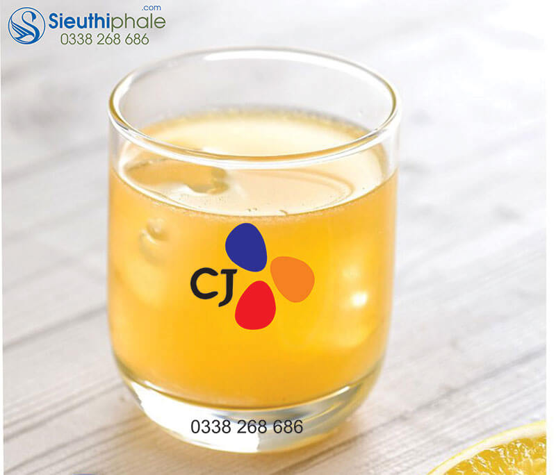 Cốc thủy tinh Ocean rất thích hợp cho in cốc thủy tinh, in logo ttrên cốc thủy tinh làm quà tặng, quà khuyến mại chất lượng cao