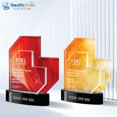 Cơ sở sản xuất cúp pha lê đẹp giá rẻ