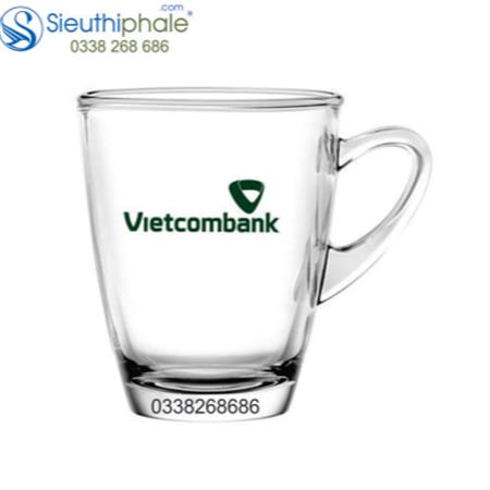 Bộ cốc thủy tinh in logo theo yêu cầu